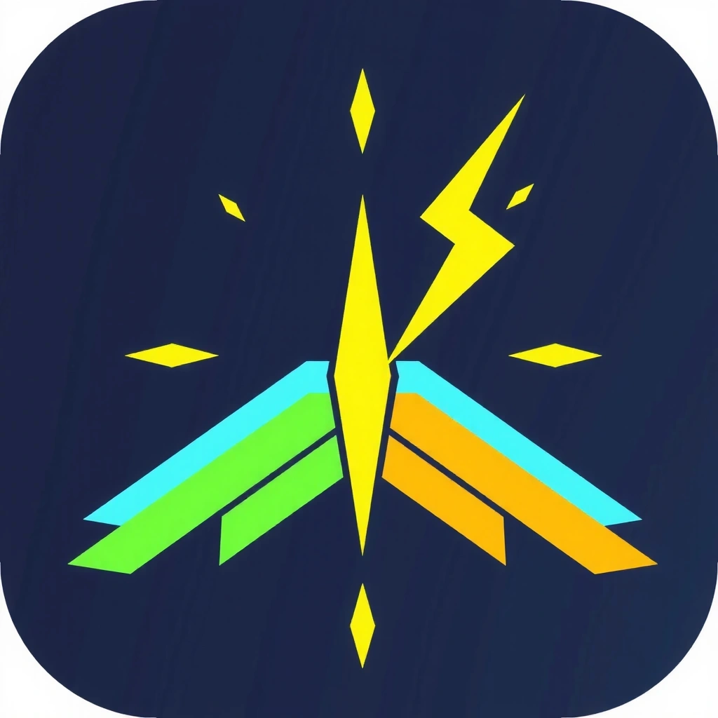 Símbolo de energía y un rayo, representando vitalidad