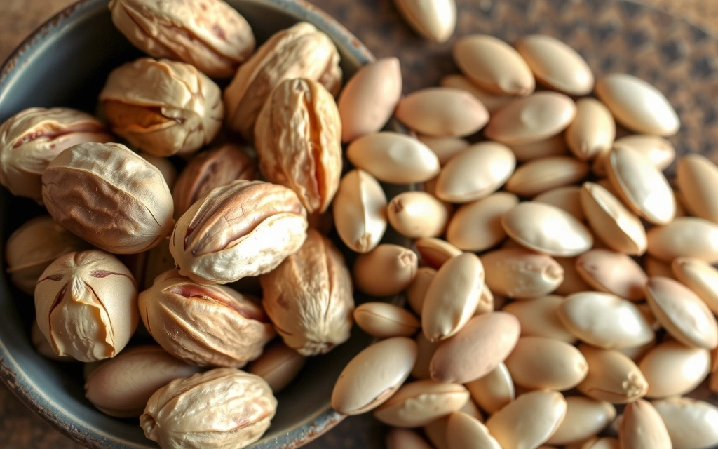 Nueces de Brasil y semillas de girasol, fuentes de selenio