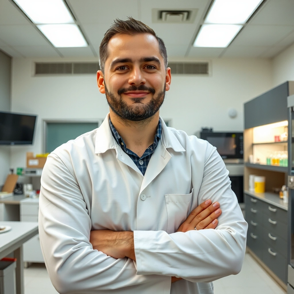 Portrait of Ing. Miguel Torres, Food Technologist