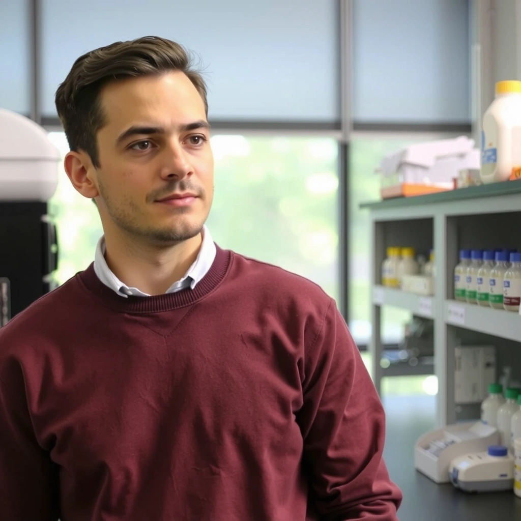 Portrait of Dr. Javier Soto, Biologist
